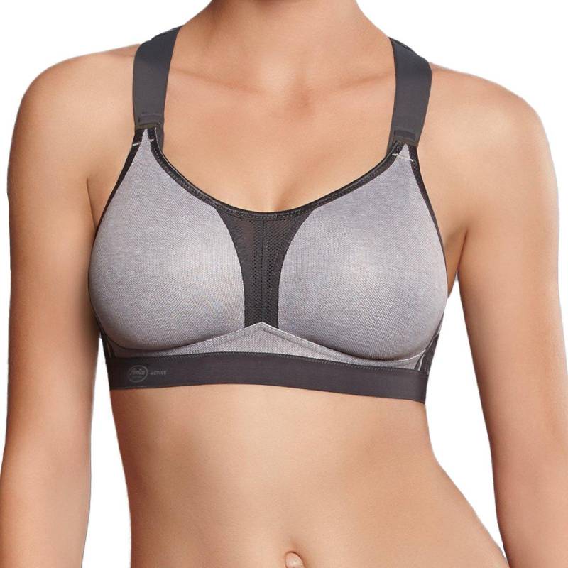 Anita - dynamiX star Racerback Sport BH, für Damen, Grau, Größe 70/F von Anita