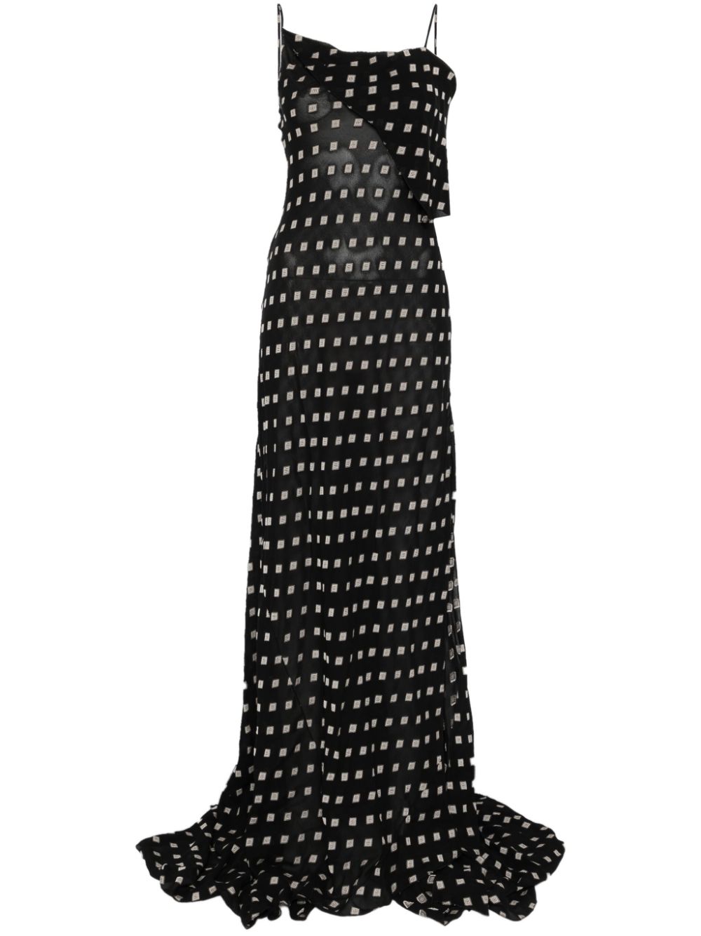 Ann Demeulemeester Aaricia maxi dress - Black von Ann Demeulemeester