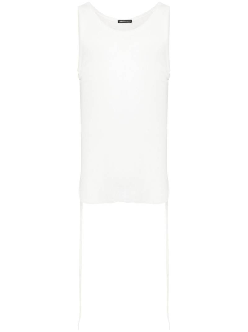 Ann Demeulemeester Boris tank top - White von Ann Demeulemeester