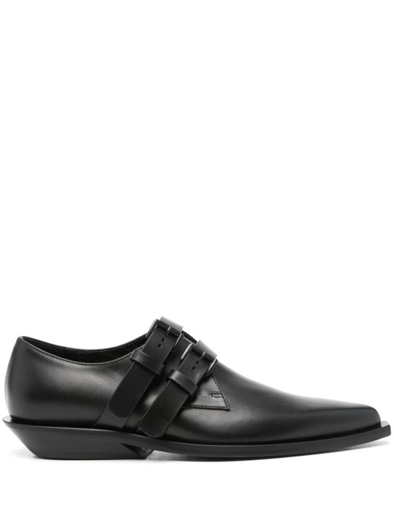 Ann Demeulemeester Bowie monk shoes - Black von Ann Demeulemeester