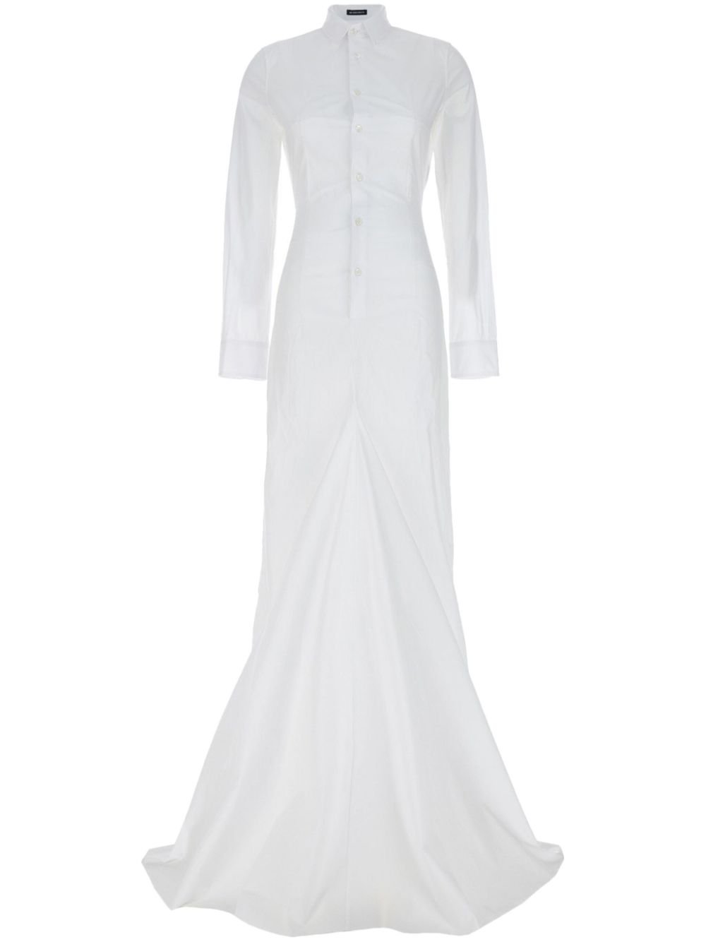 Ann Demeulemeester Che Factory maxi dress - White von Ann Demeulemeester