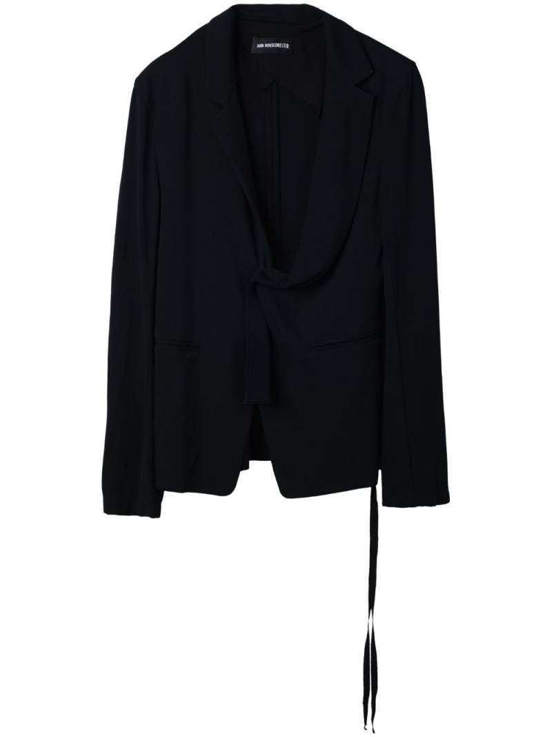 Ann Demeulemeester Ernst "Black" blazer von Ann Demeulemeester