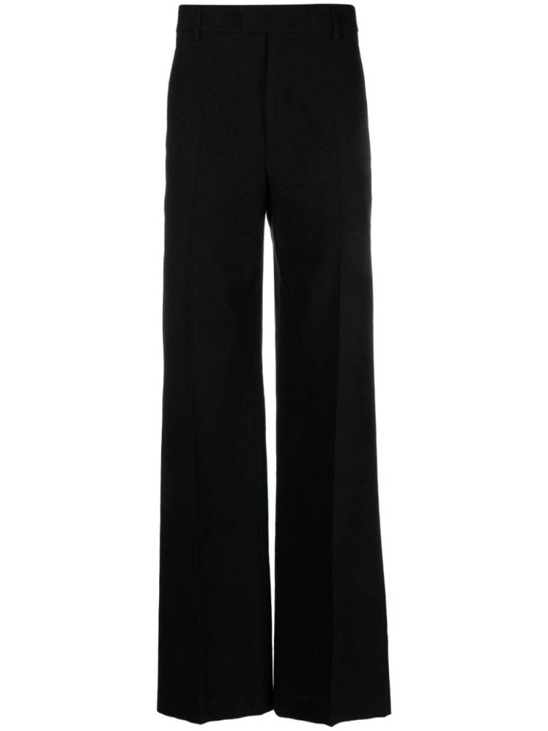 Ann Demeulemeester Gaspar flared-leg trousers - Black von Ann Demeulemeester