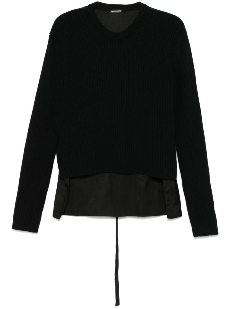 Ann Demeulemeester Thorvald sweater - Black von Ann Demeulemeester