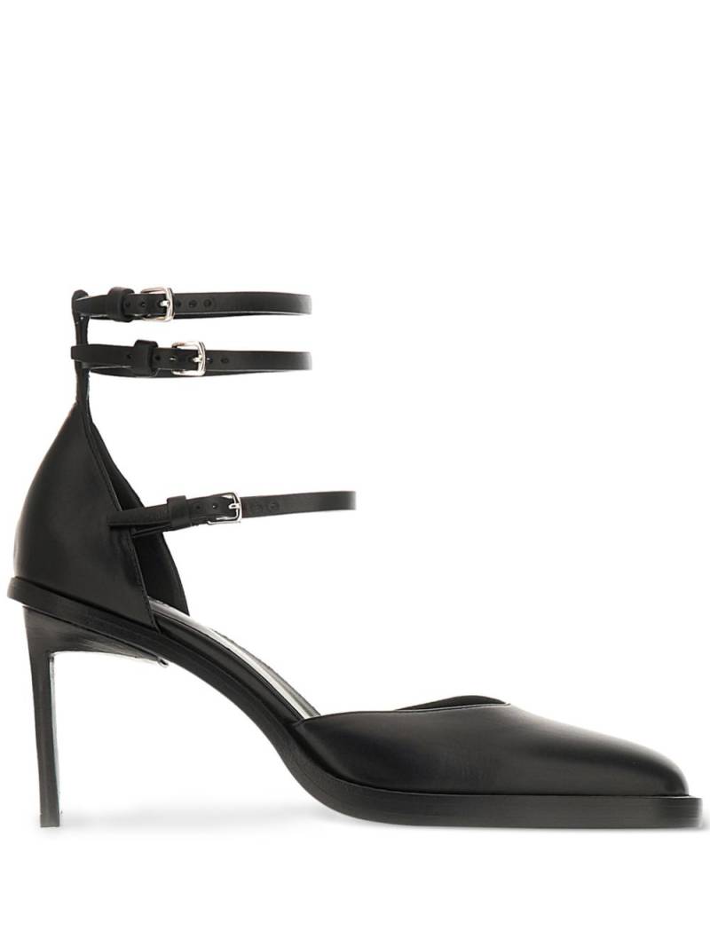 Ann Demeulemeester leather pumps - Black von Ann Demeulemeester