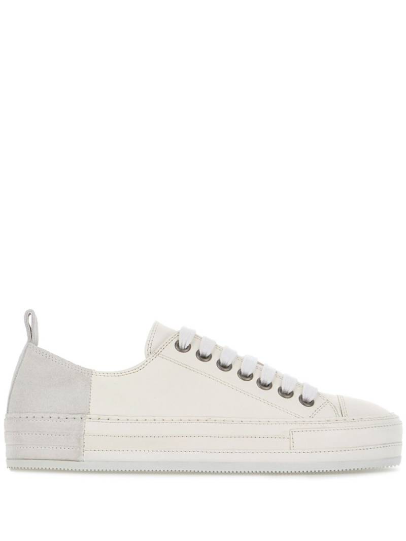 Ann Demeulemeester leather sneakers - White von Ann Demeulemeester