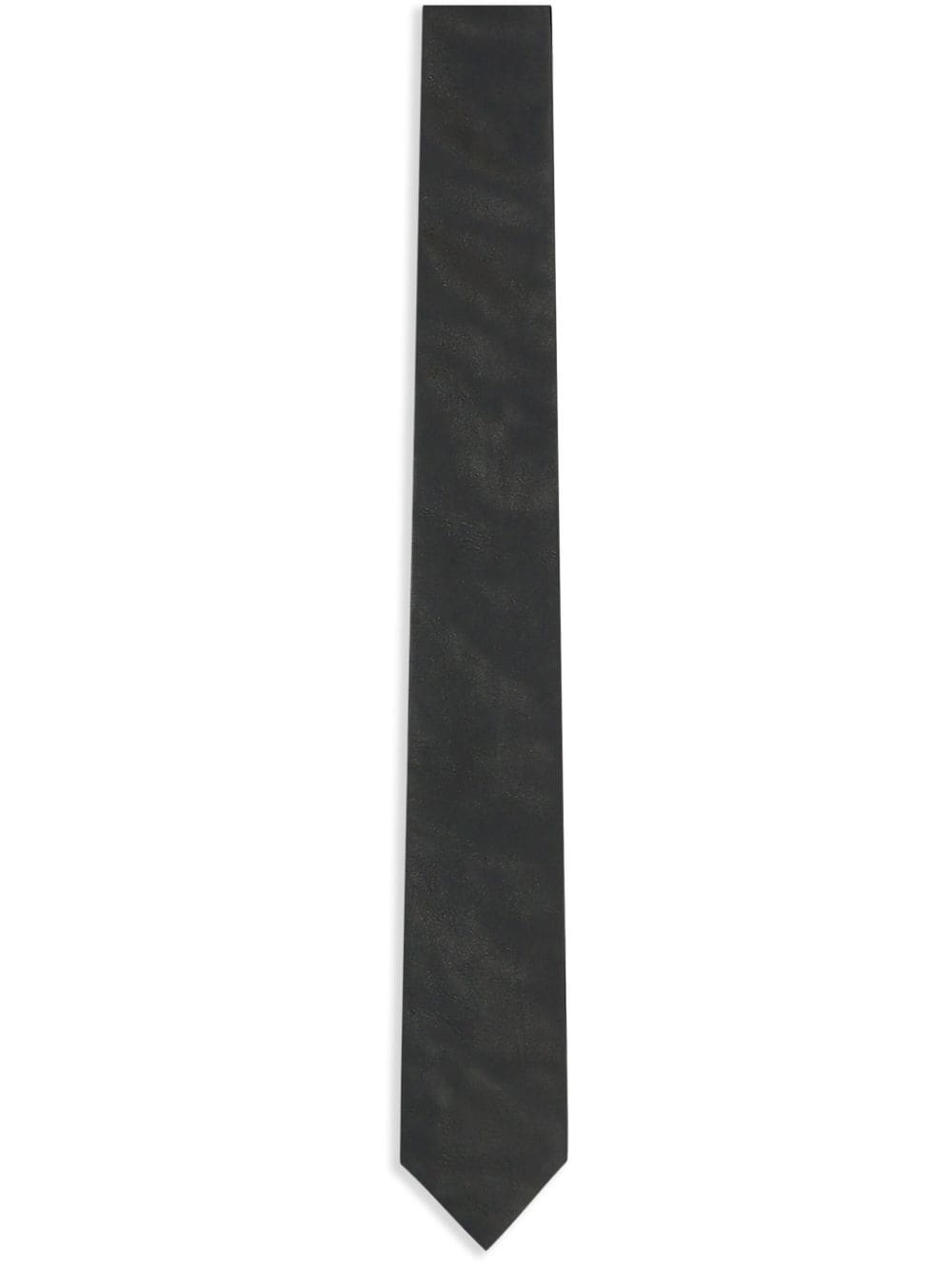 Ann Demeulemeester leather tie - Black von Ann Demeulemeester