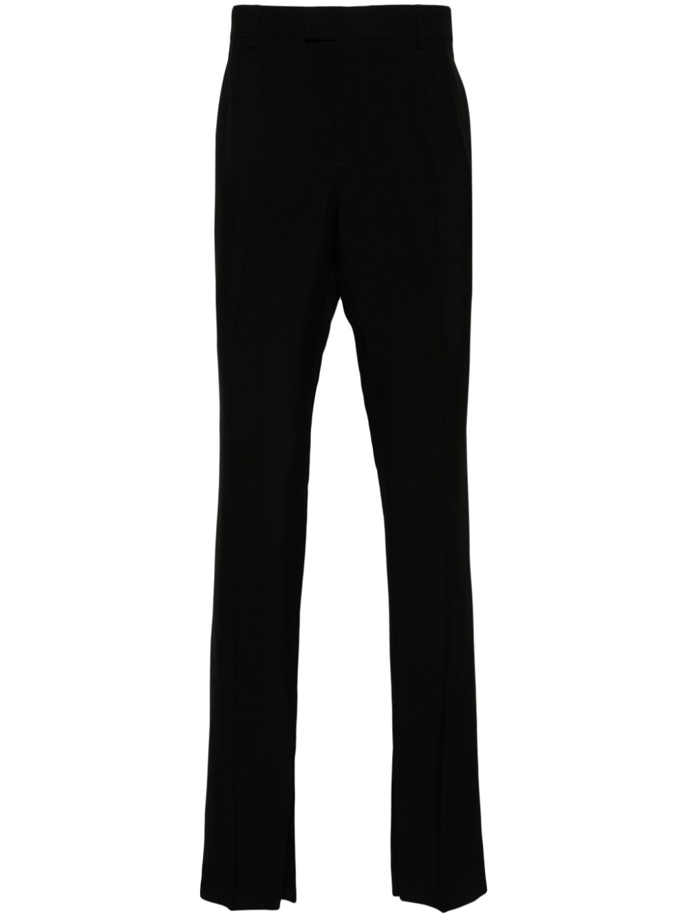 Ann Demeulemeester pressed-crease straight trousers - Black von Ann Demeulemeester