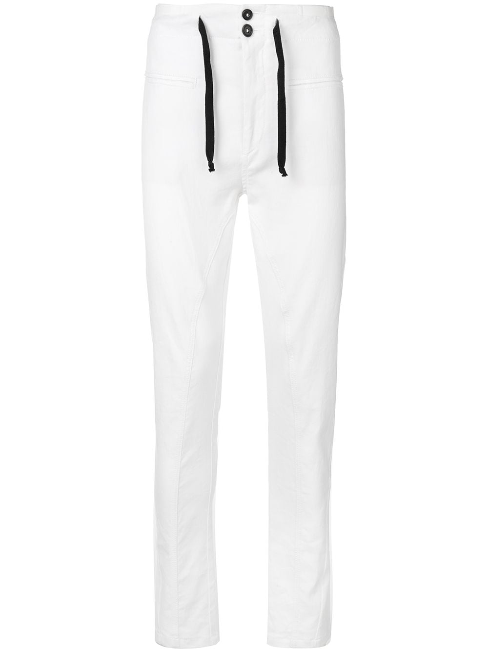 Ann Demeulemeester slim fit trousers - White von Ann Demeulemeester