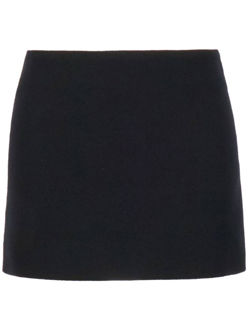 Ann Demeulemeester wool mini skirt - Black von Ann Demeulemeester