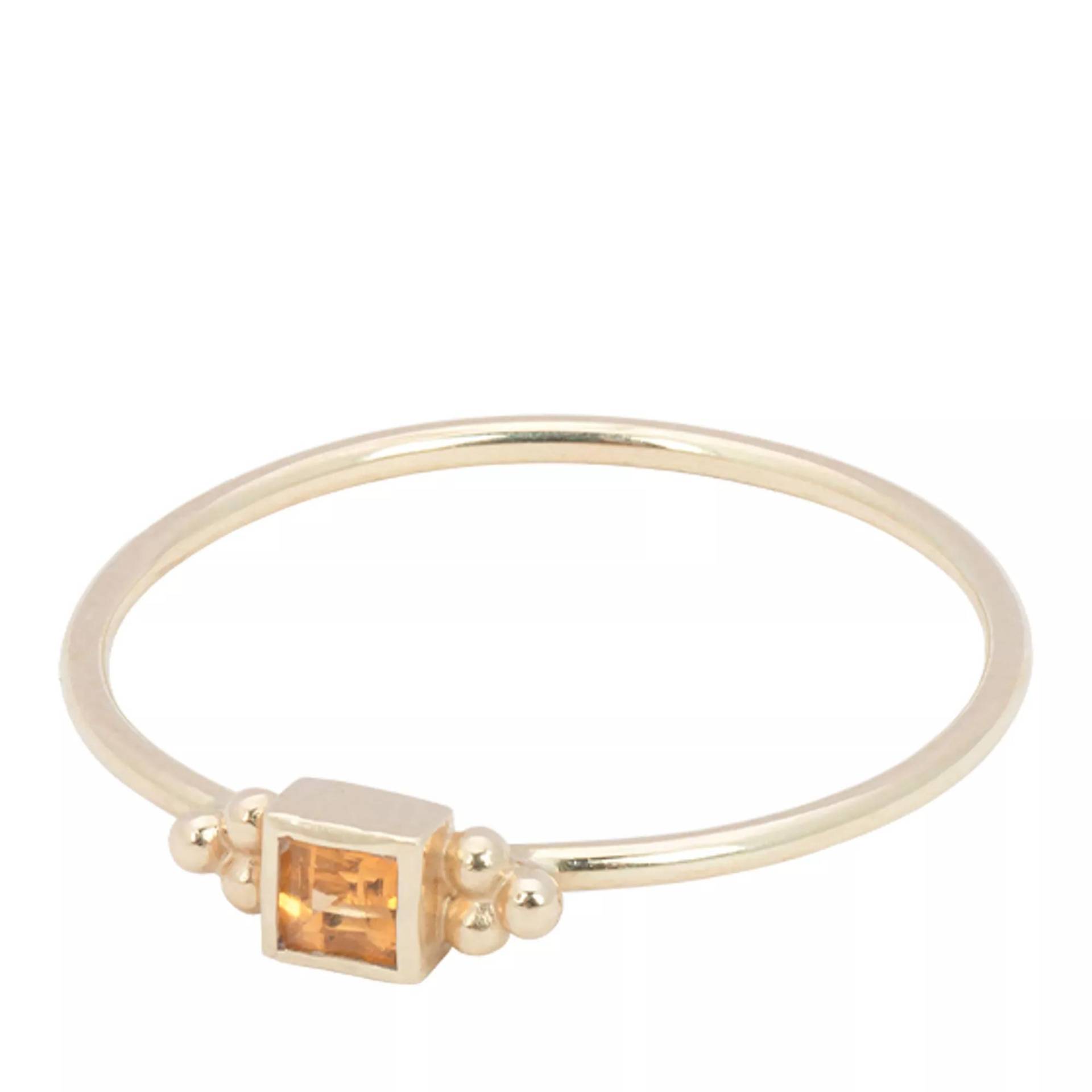 Anna+Nina Armbanduhr - Honeysuckle Ring 14K - Gr. 52 - in Orange - für Damen von Anna+Nina