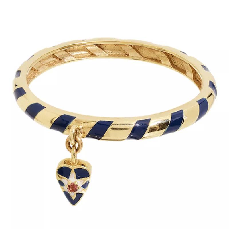 Anna+Nina Armbanduhr - Tainted Sky Ring - Gr. 55 - in Blau - für Damen von Anna+Nina