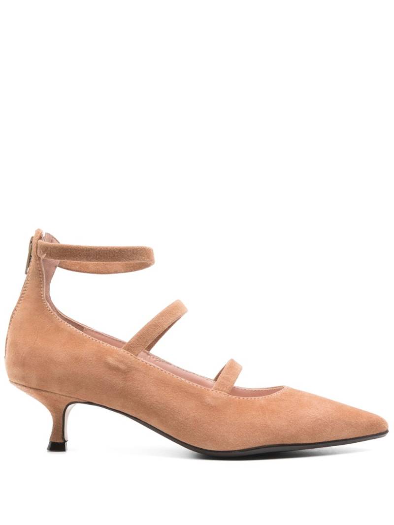 Anna F. 50mm 1656 pumps - Brown von Anna F.