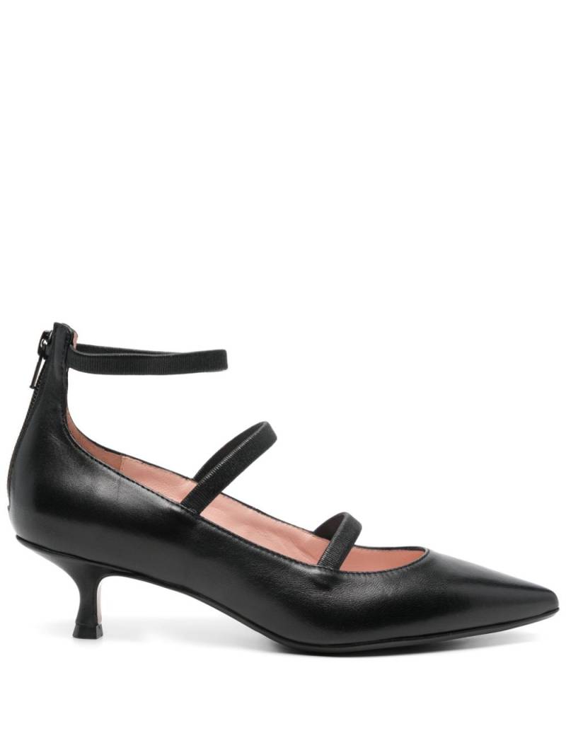 Anna F. 50mm pointed-toe pumps - Black von Anna F.