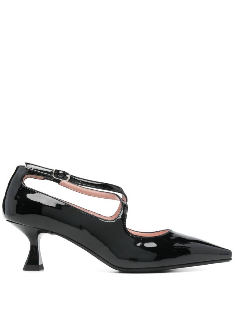 Anna F. 60mm patent-leather pumps - Black von Anna F.