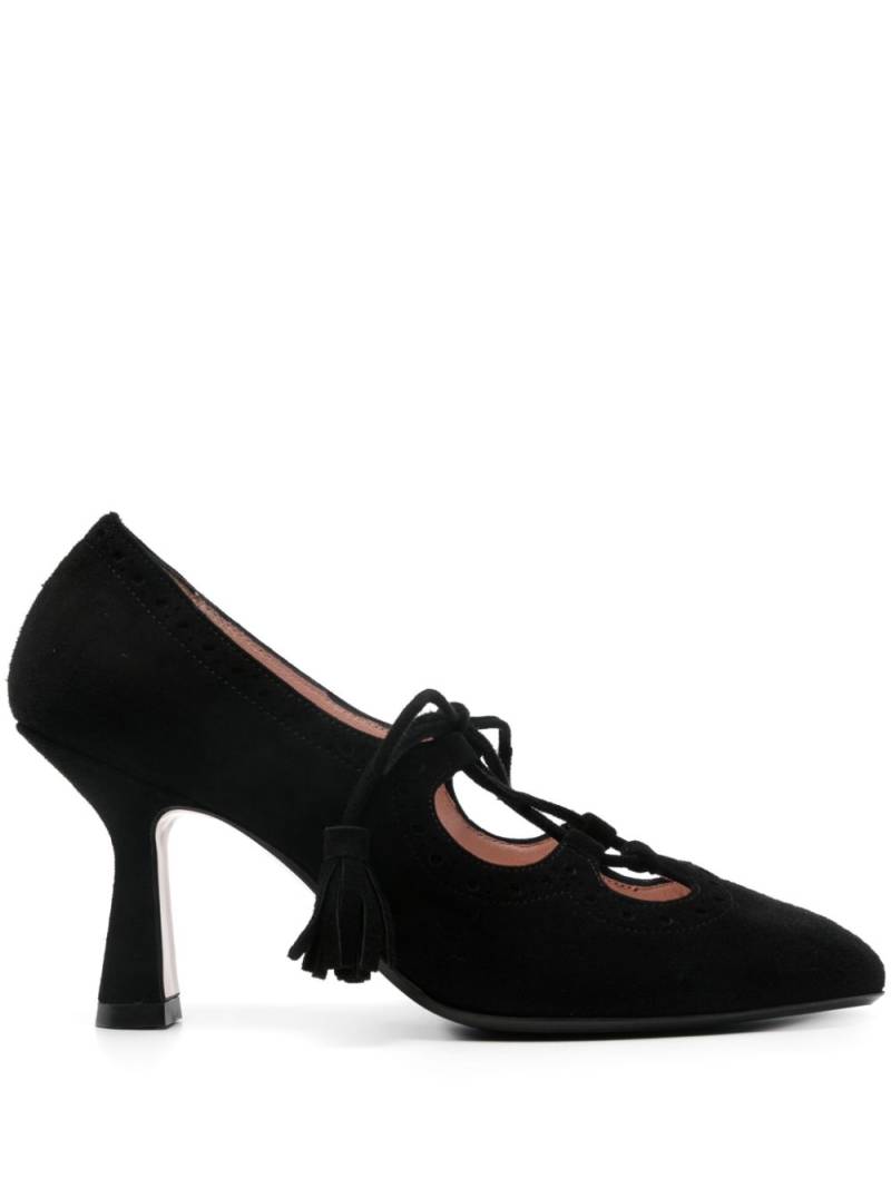 Anna F. 85mm suede pumps - Black von Anna F.