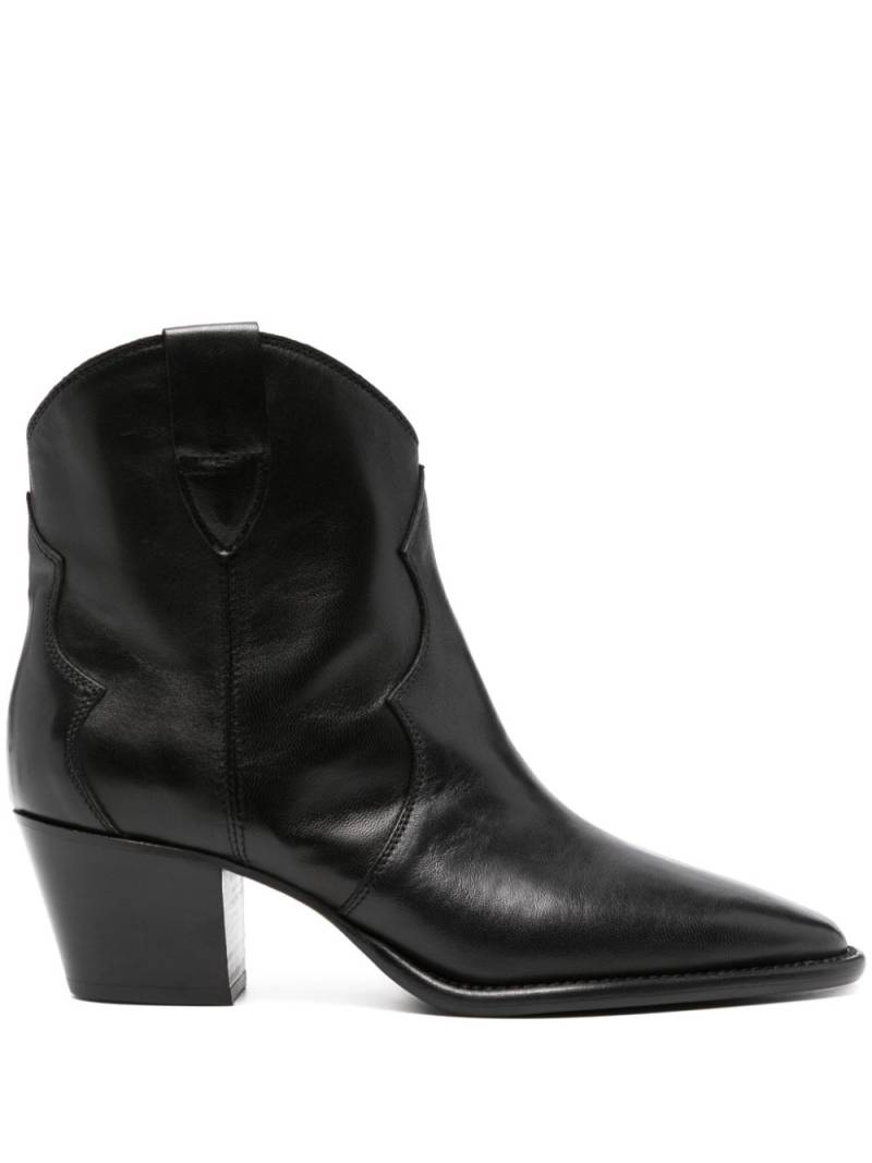 Anna F. cowboy ankle boots - Black von Anna F.