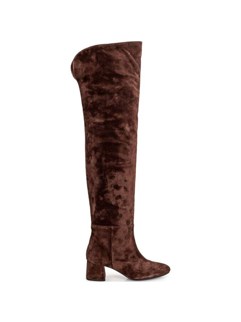 Anna F. suede boots - Brown von Anna F.