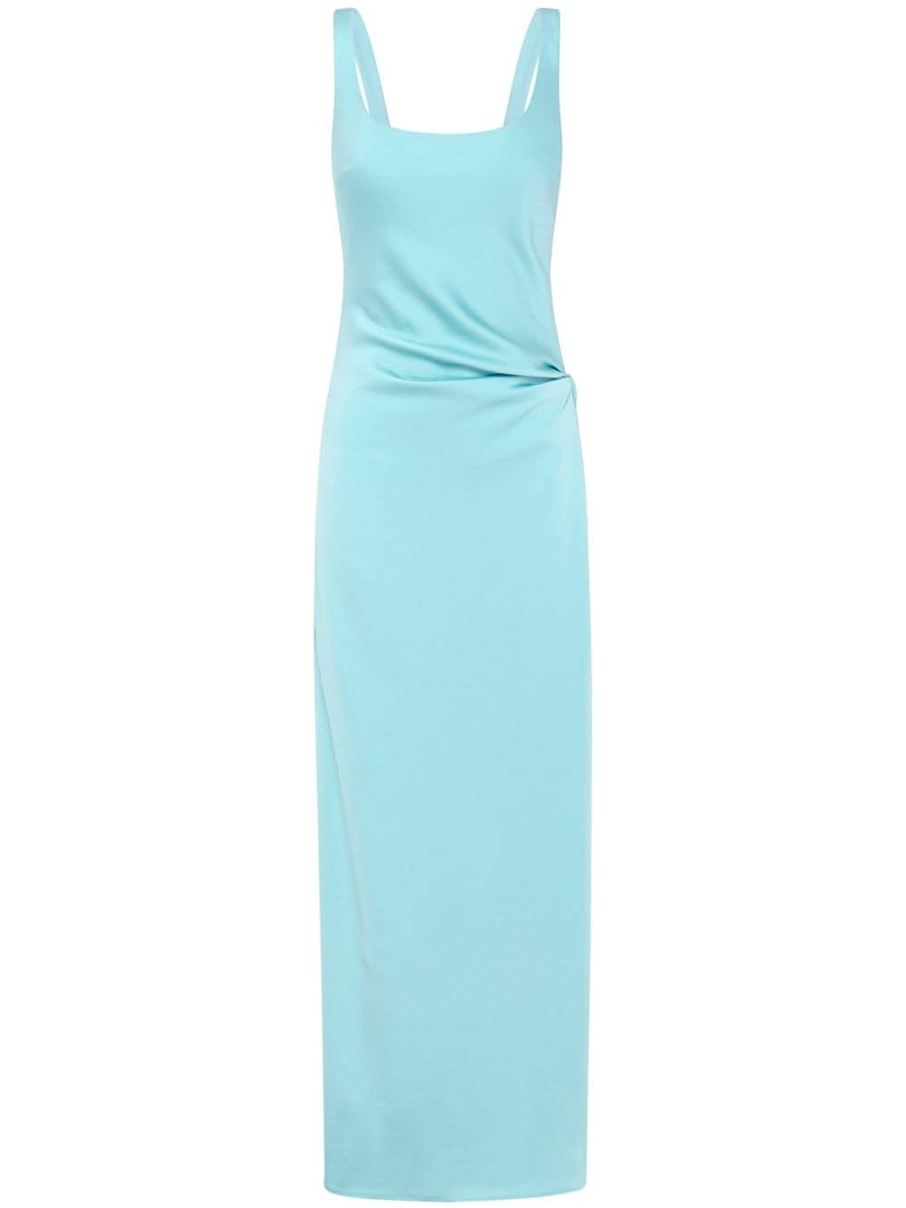 Anna Quan Etta satin maxi dress - Blue