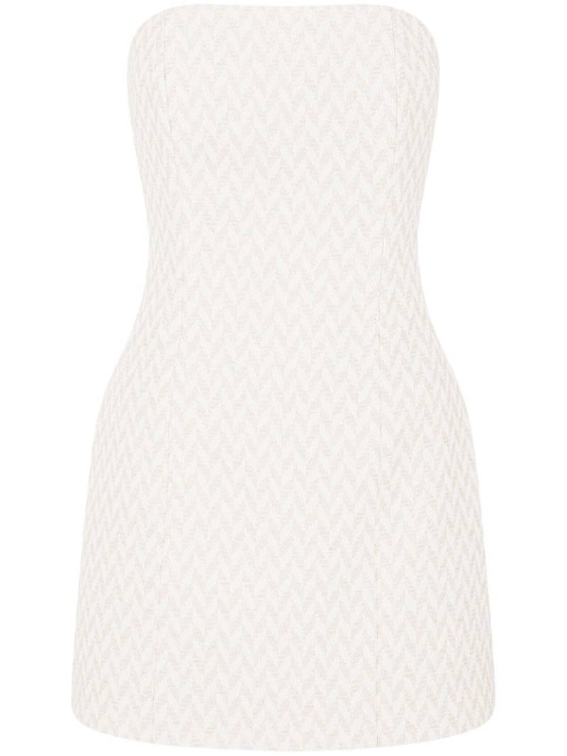 Anna Quan Paris short dress - Neutrals von Anna Quan