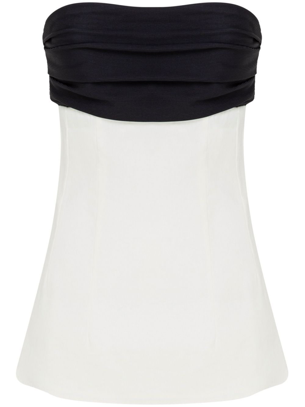 Anna Quan The Lourdes strapless top - White von Anna Quan