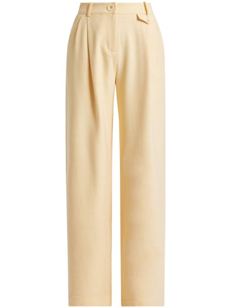 Anna Quan straight-leg trousers - Neutrals von Anna Quan