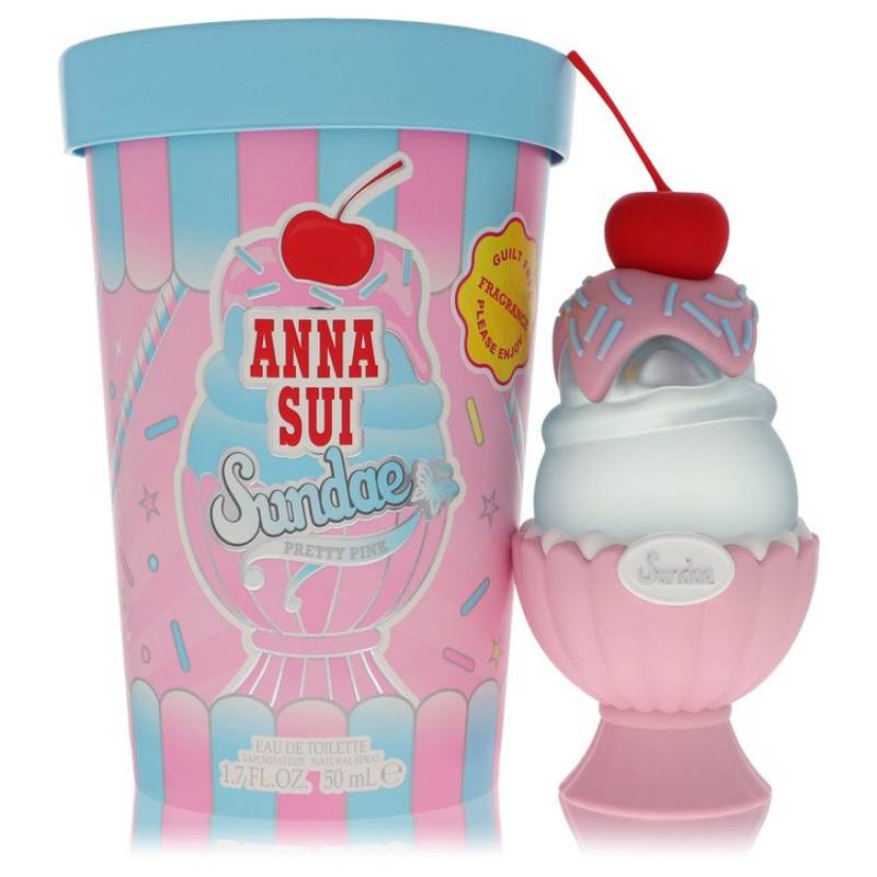 Anna Sui Sundae Pretty Pink Eau De Toilette Spray (Unboxed) 51 ml von Anna Sui