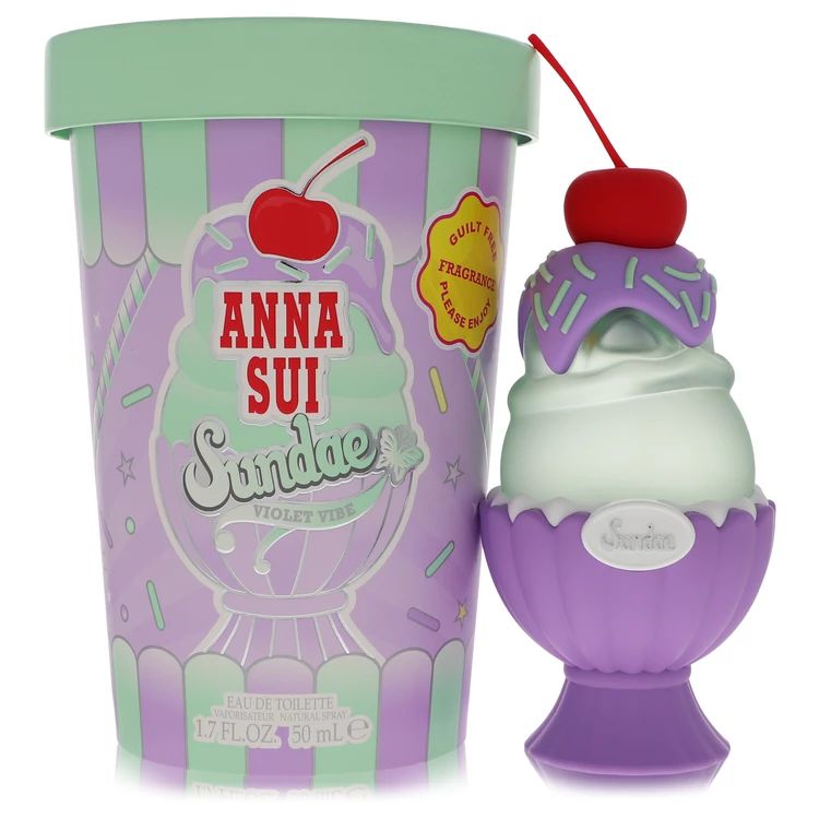 Anna Sui Sundae Violet Vibe Eau de Toilette 50ml Anna Sui Sundae Violet Vibe Eau de Toilette 50ml von Anna Sui