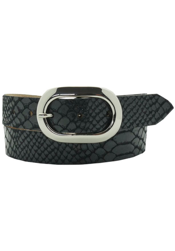 AnnaMatoni Ledergürtel, Mit Snake-Print, Prägung AnnaMatoni Ledergürtel, Mit Snake-Print, Prägung von AnnaMatoni