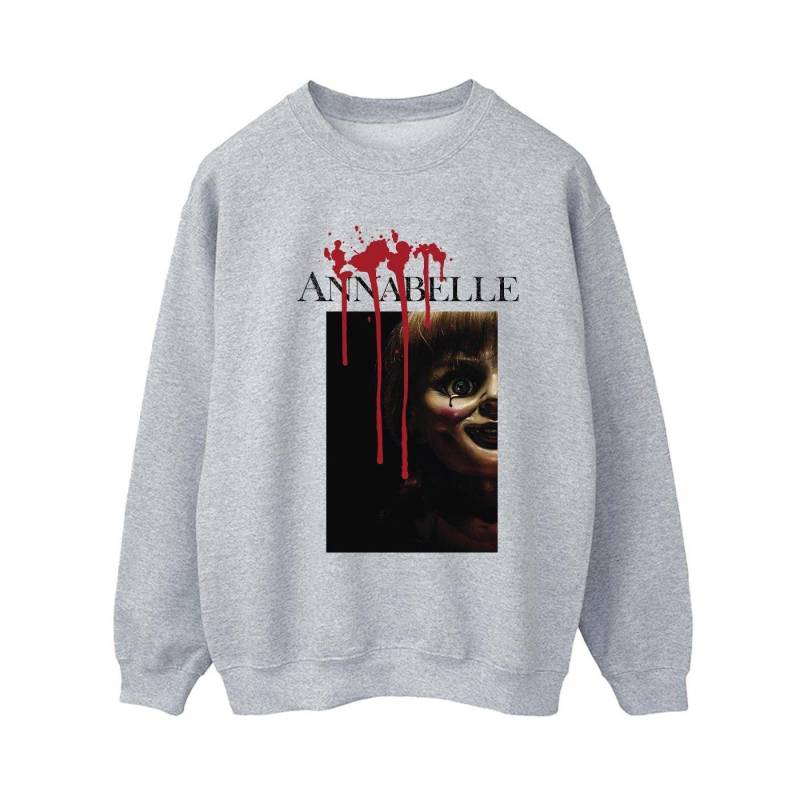 Peep Poster Sweatshirt Damen Grau L von Annabelle