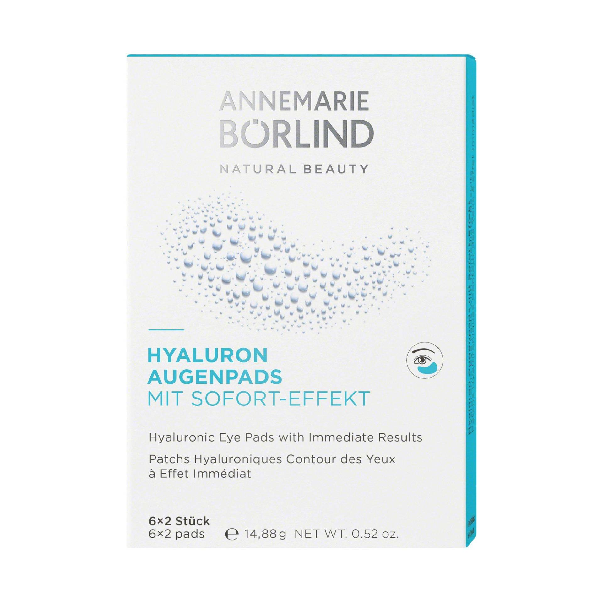 Hyaluron Augenpads Mit Sofort-effekt Damen  6 Stück von Annemarie Börlind