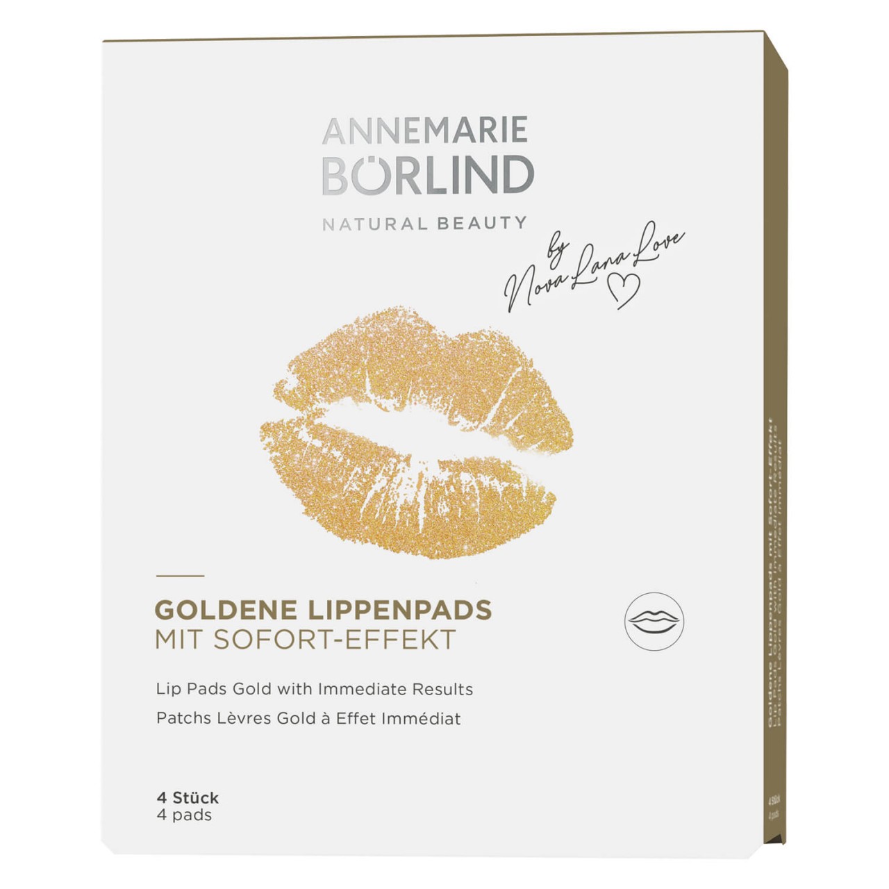 Annemarie Börlind Masks - Goldene Lippenpads mit Sofort-Effekt von Annemarie Börlind