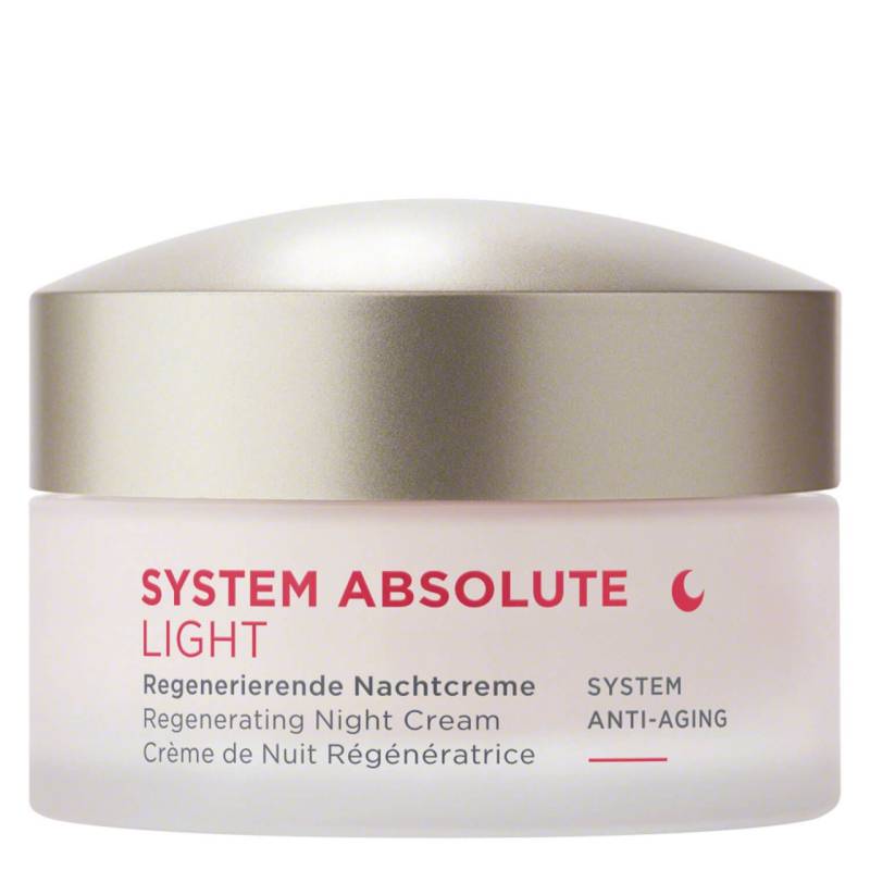 System Absolute - Anti-Aging Regenerierende Nachtcreme Light von Annemarie Börlind