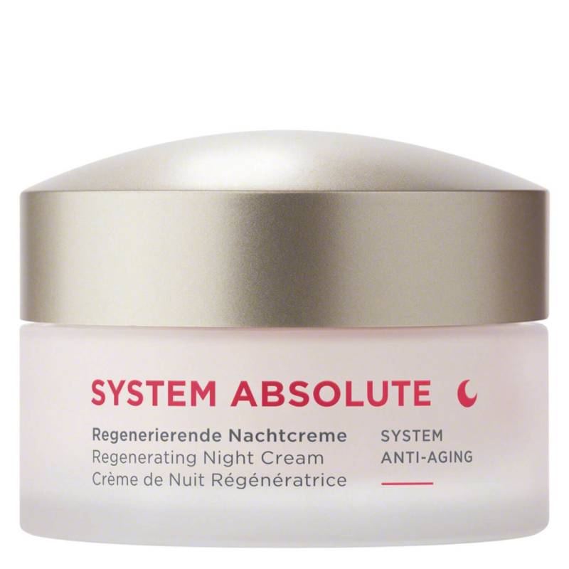 System Absolute - Anti-Aging Regenerierende Nachtcreme von Annemarie Börlind