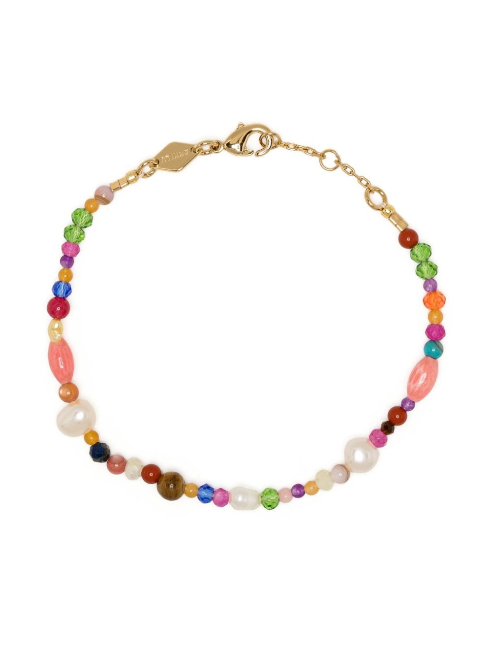 Anni Lu Precious Mix multi-stone bracelet - Gold von Anni Lu