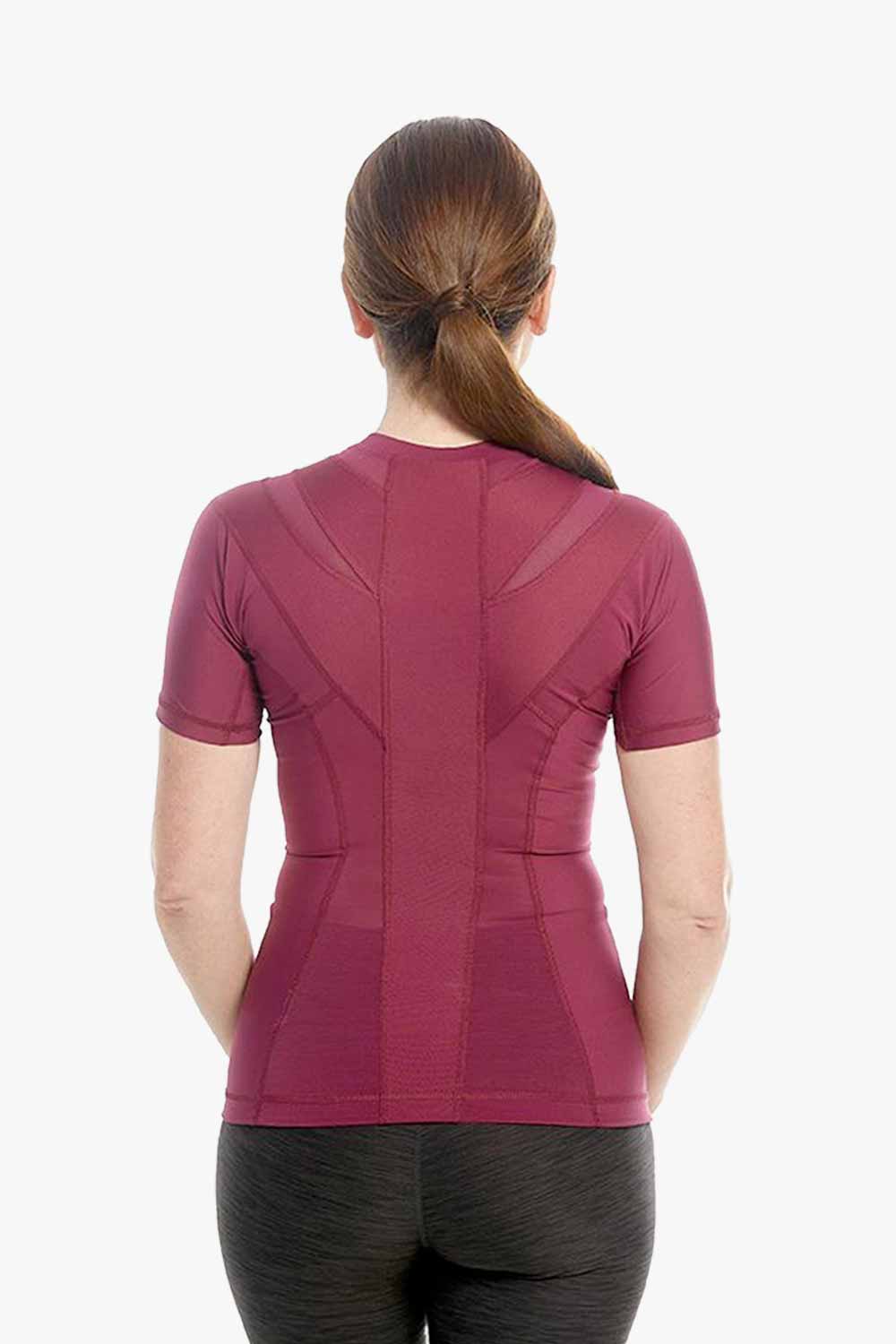 Women's Posture Shirt™ - Burgund von Anodyne