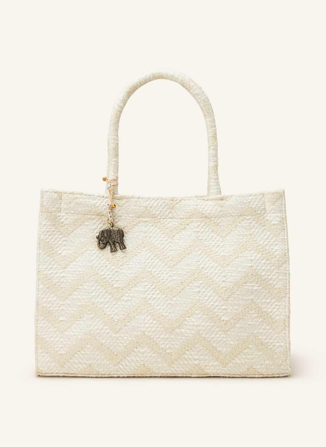 Anokhi Shopper Mit Glitzergarn beige Anokhi Shopper Mit Glitzergarn beige von Anokhi