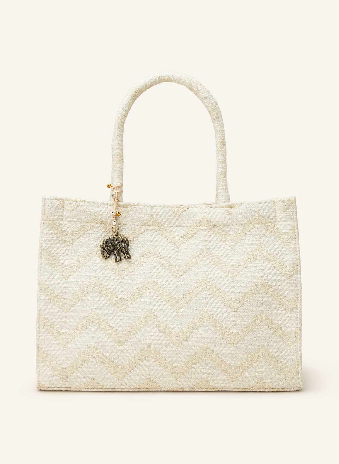 Anokhi Shopper Mit Glitzergarn beige von Anokhi