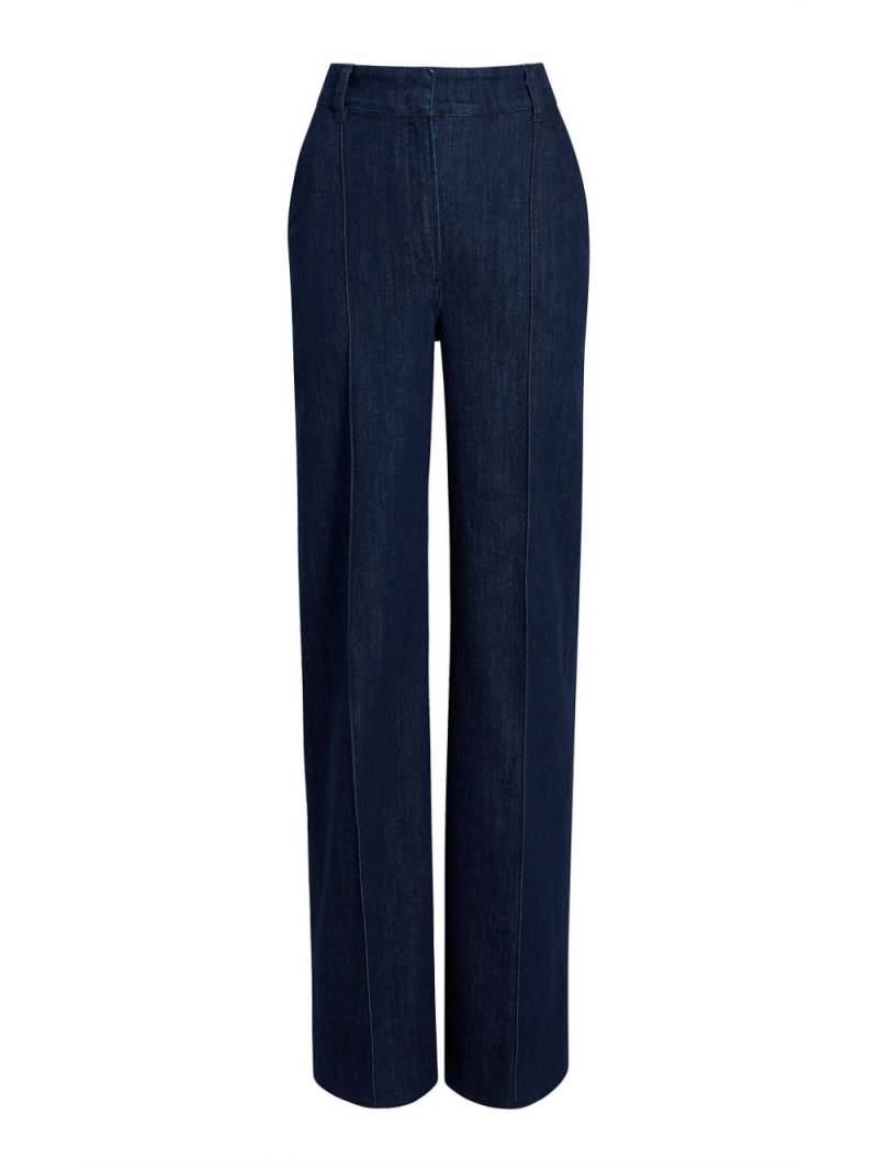 Another Tomorrow high-rise denim trousers - Blue von Another Tomorrow