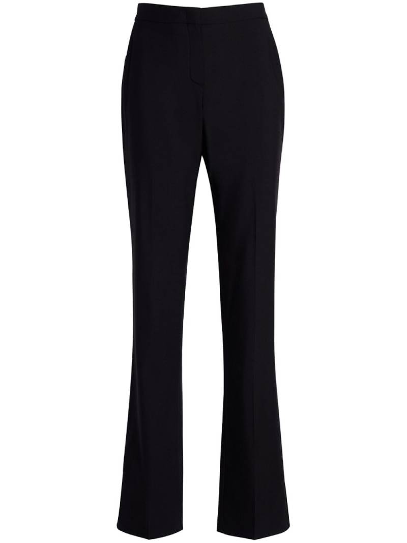 Another Tomorrow slim-cut tailored trousers - Black von Another Tomorrow