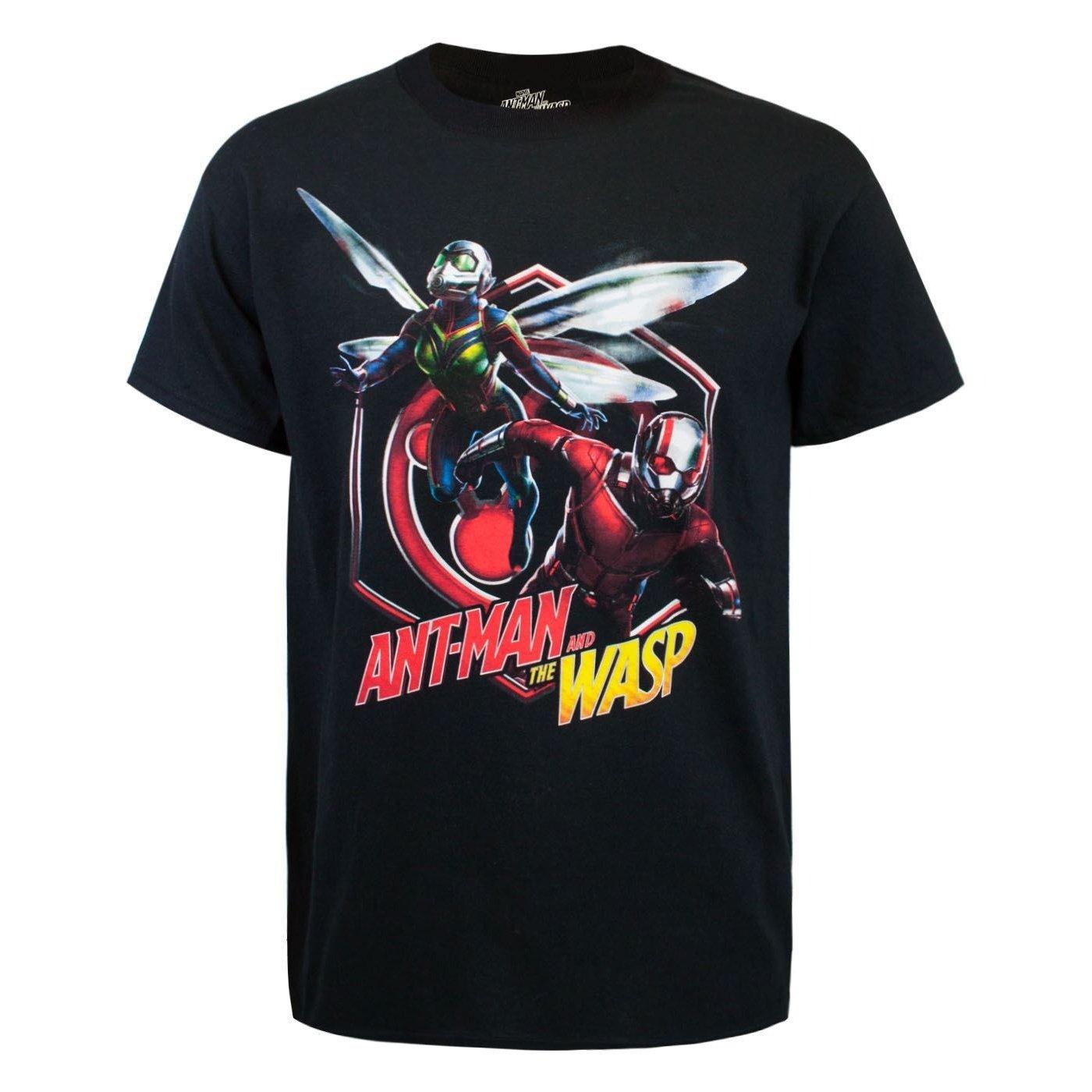 And The Wasp Burst Tshirt Herren Schwarz L von Ant-Man