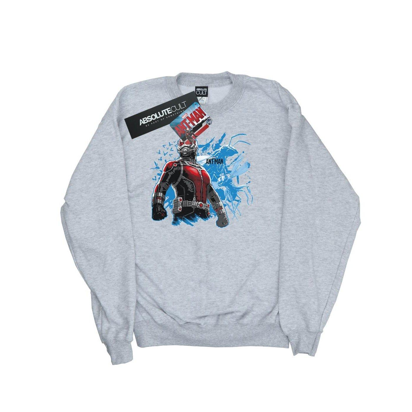 Ant-Man - Standing Sweatshirt, für Herren, Grau, Größe L von Ant-Man