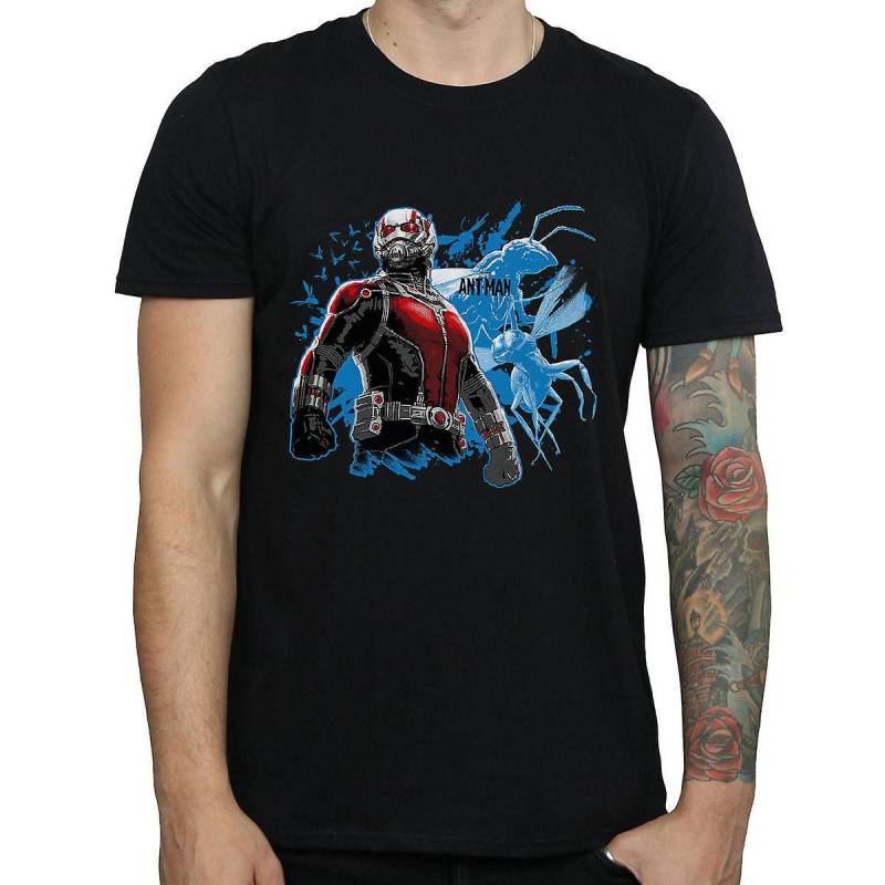 Standing Tshirt Herren Schwarz 3XL von Ant-Man