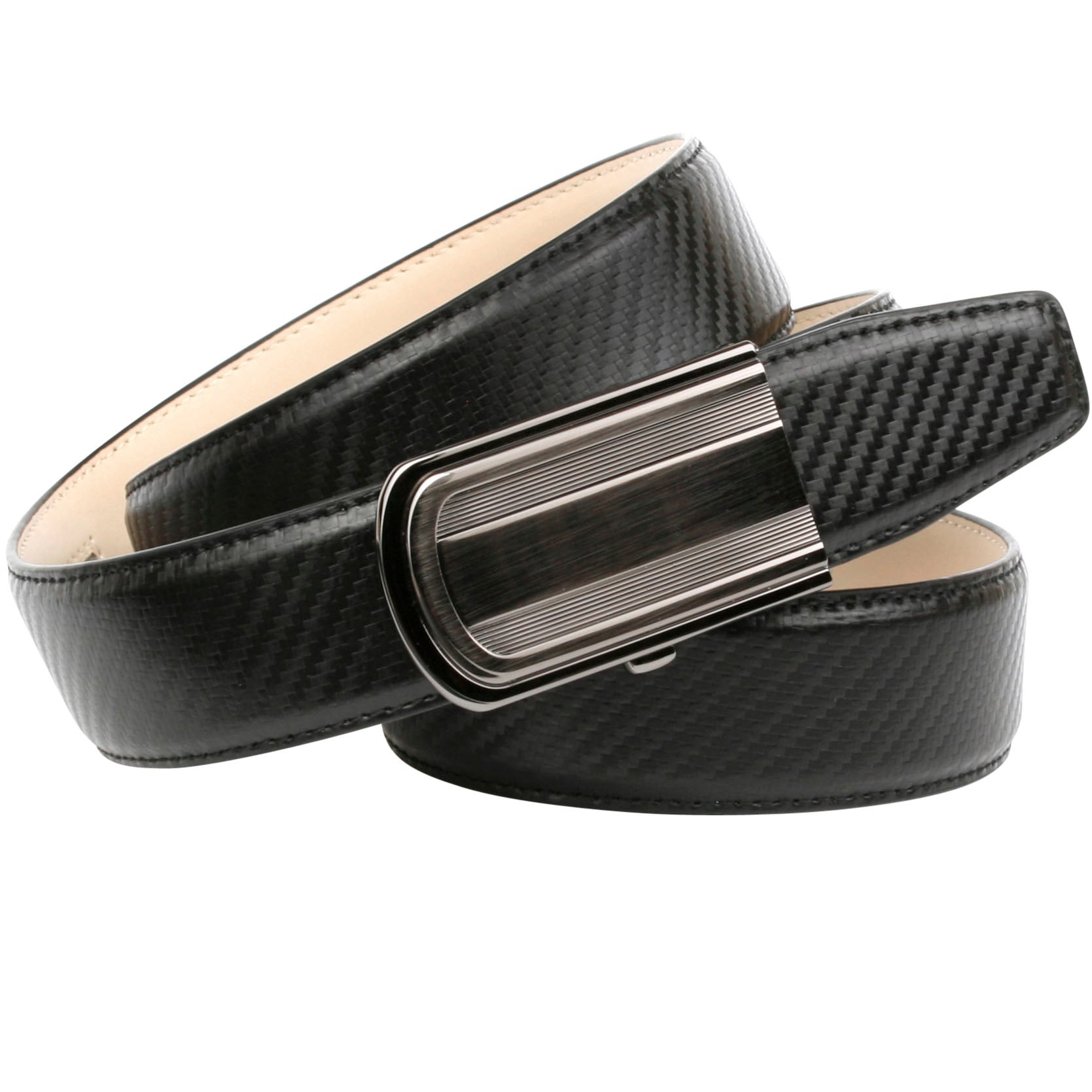 Anthoni Crown Ledergürtel, in Carbon-Look Anthoni Crown Ledergürtel, in Carbon-Look von Anthoni Crown