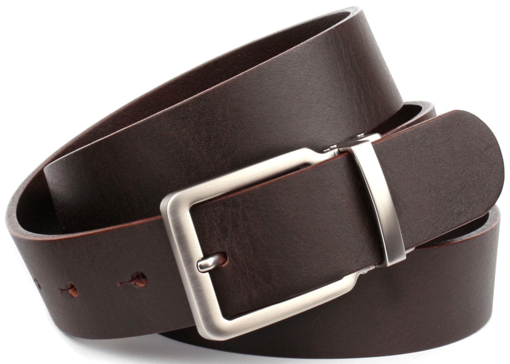 Anthoni Crown Ledergürtel, 3,5 cm breiter Casual-Vollledergürtel Anthoni Crown Ledergürtel, 3,5 cm breiter Casual-Vollledergürtel von Anthoni Crown