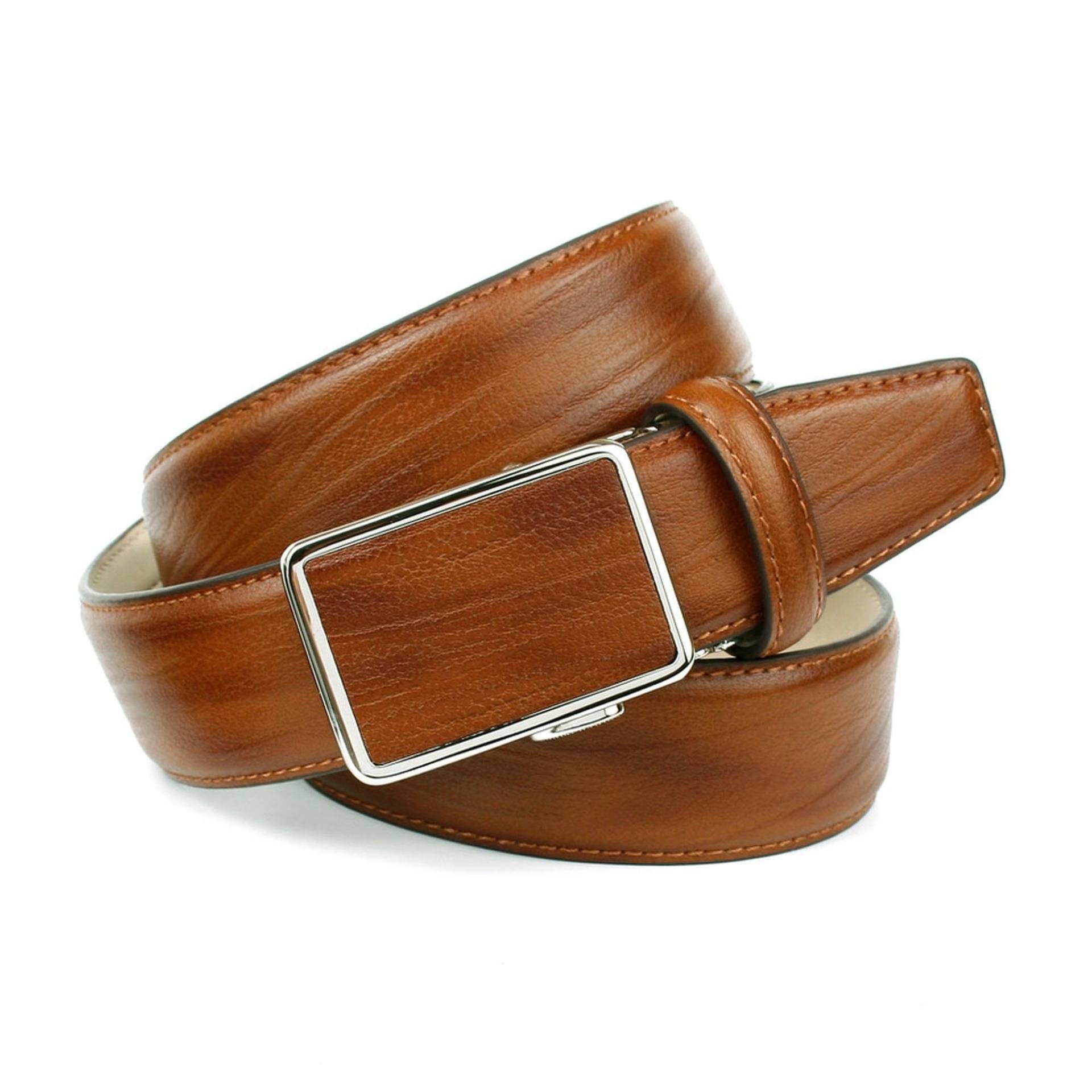 Anthoni Crown Ledergürtel, in angesagter Cognac Farbe, Schliesse farblich passend bezogen Anthoni Crown Ledergürtel, in angesagter Cognac Farbe, Schliesse farblich passend bezogen von Anthoni Crown