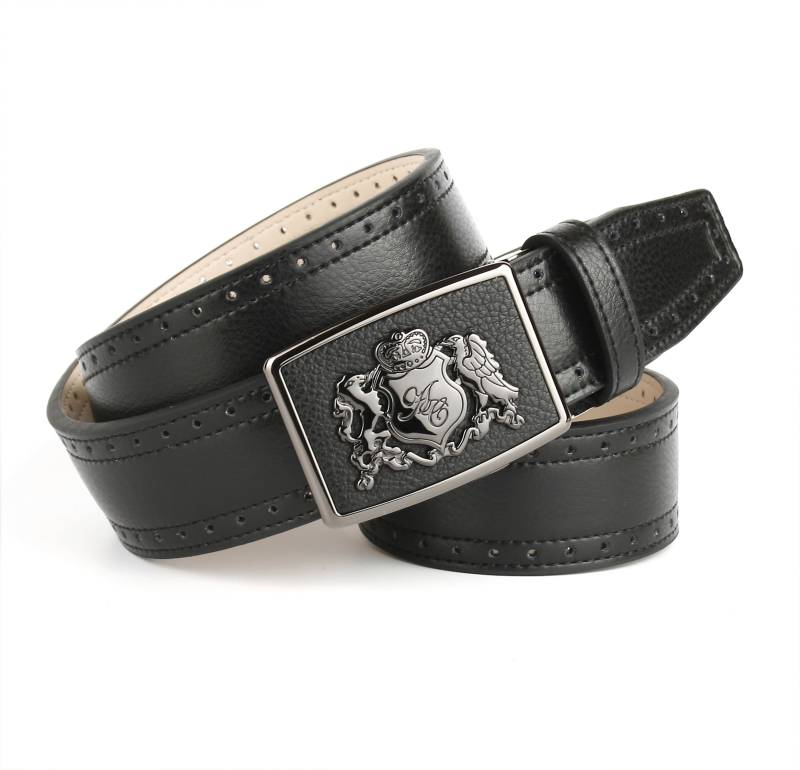 Anthoni Crown Ledergürtel, in schwarz für Jeans Anthoni Crown Ledergürtel, in schwarz für Jeans von Anthoni Crown