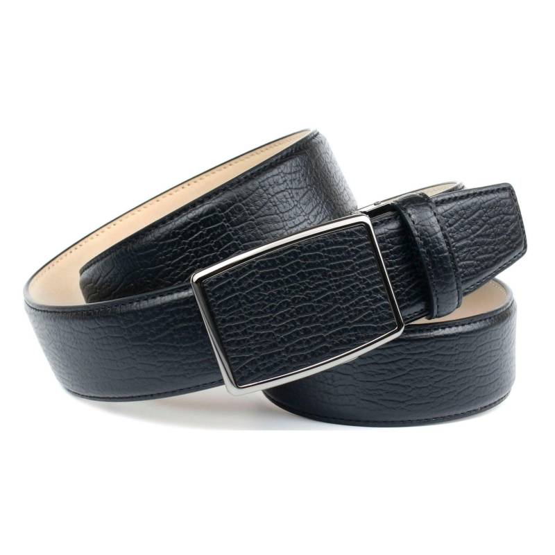 Anthoni Crown Ledergürtel, Solider Jeans-Gürtel mit markanter Prägung Anthoni Crown Ledergürtel, Solider Jeans-Gürtel mit markanter Prägung von Anthoni Crown