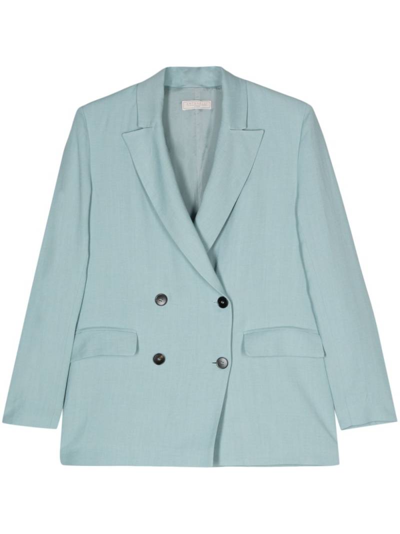 Antonelli Greve double-breasted blazer - Blue von Antonelli