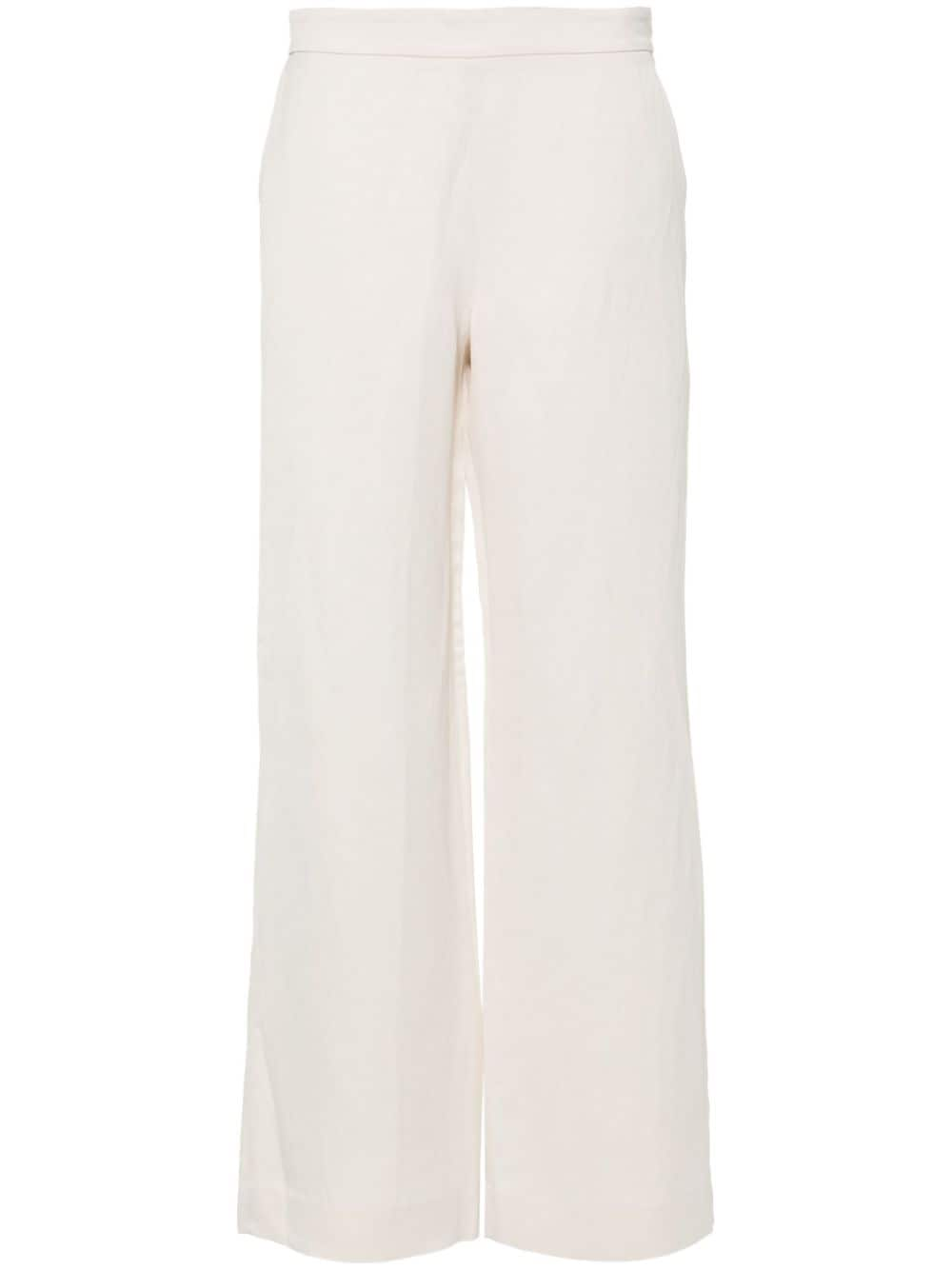 Antonelli Ribes textured straight trousers - Neutrals von Antonelli